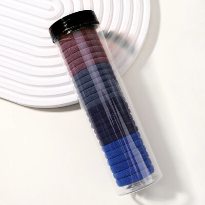 12 DB Női Lányok Egyszerű alap rugalmas hajpántok nyakkendők Scrunchie lófarok tartó gumiszalagok divatos fejpántok hajkiegészítők