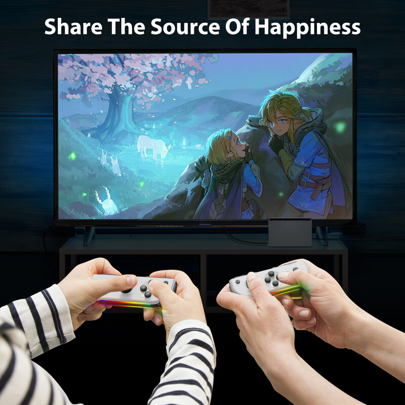 „Nintendo“ jungiklių valdikliai, „Nintendo“ jungiklio valdiklio pakeitimas su judesio valdymu / dviguba vibracija / „Wake Up“ – rožinė