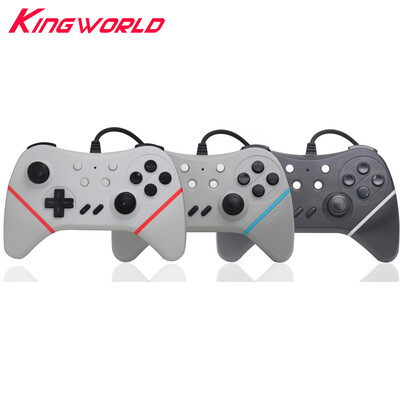 Vadu USB maināmas krāsu sloksnes Pro Controller Gamepad Switch Console un PC