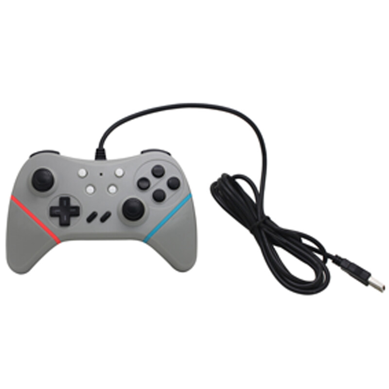 Laidinis USB keičiamas spalvų juostas Pro Controller Gamepad, skirtas Switch Console ir PC