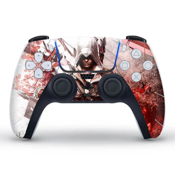 За PS5 Gamepad Защитен Decal Skin за PS5 Аксесоари Стикер Калъф Калъф за PlayStation 5 Контролери Джойстик