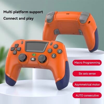 Bezdrôtový ovládač Bluetooth Joystick P4 pre Sony Controller Pro/Slim/PC/iPad/Switch/iOS/Android/Vibračný gamepad pre konzolu
