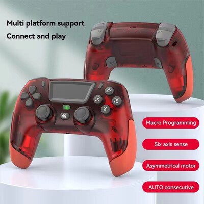 Bezdrôtový ovládač Bluetooth Joystick P4 pre Sony Controller Pro/Slim/PC/iPad/Switch/iOS/Android/Vibračný gamepad pre konzolu