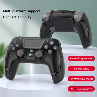 Bezdrôtový ovládač Bluetooth Joystick P4 pre Sony Controller Pro/Slim/PC/iPad/Switch/iOS/Android/Vibračný gamepad pre konzolu