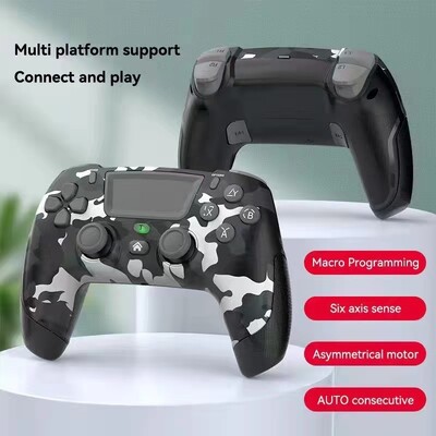 Bezdrôtový ovládač Bluetooth Joystick P4 pre Sony Controller Pro/Slim/PC/iPad/Switch/iOS/Android/Vibračný gamepad pre konzolu