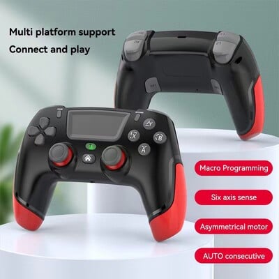 Bezdrôtový ovládač Bluetooth Joystick P4 pre Sony Controller Pro/Slim/PC/iPad/Switch/iOS/Android/Vibračný gamepad pre konzolu