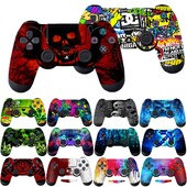 Neslystantis dulkėms atsparus apsauginis lipdukas, skirtas PlayStation 4 PS4 žaidimų vairasvirtės valdiklio priedai Dekoratyviniai lipdukai