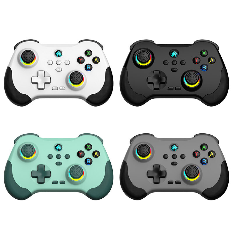 Z01 Ασύρματο χειριστήριο παιχνιδιών Bluetooth 6-Axis Motion Sensor Support Turbo Programmable Hall Joystick for Switch Steam PS3 PS4 PC