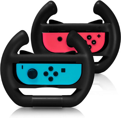 Pretekársky volant pre ovládač Joy-Con, príslušenstvo pre pretekársky volant, sada rukovätí, sada 2 kusov, modrá, červená