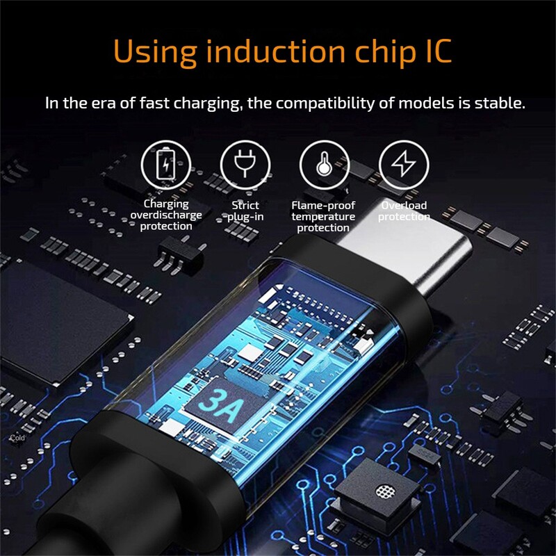 Adapter za punjenje Izdržljivo brzo punjenje Magnetski kabel za brzo punjenje kompatibilan s Microsoftovim kabelom za punjenje 1,5 M C-line crna