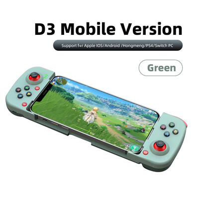 За PS4 IOS Android /Switch PC 2022 Безжичен геймпад Съвместим с Bluetooth Type-C Контролер за игри Преносим джойстик Геймпад