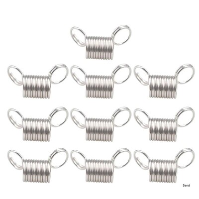 10 tk helmeste stopper Mini vedruklambrid loomingulised helmeste traadiotsad ehete valmistamise tööriist käsitsi valmistatud käevõrude kaelakee jaoks