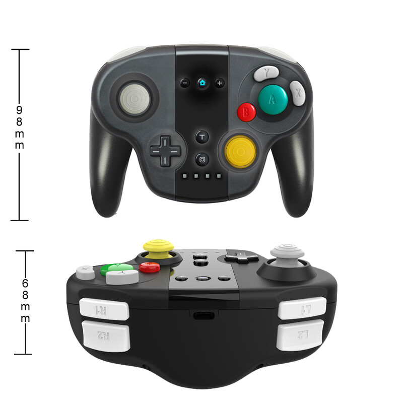 Pro-kontroller Nintendo Switch Pro tarvikute jaoks Kontroller Juhtkangi käeshoitav käepide, topeltmootoriga vibratsioon NFC-funktsiooniga