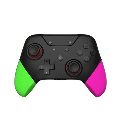 Controler fără fir pentru Nintend Switch Pro Bluetooth cu funcții NFC, 6 axe, suportă mânerul consolei NS cu detecție rol Amiibo