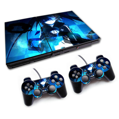 Προσαρμοσμένα καλύμματα αυτοκόλλητων ελεγκτών βινυλίου για PS2 slim 70000 series