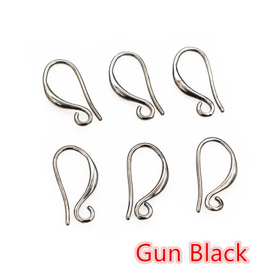 20 vnt 17x9mm sidabro aukso spalvos žalvario auskarai. Išvados Auskarai Užsegimai Kabliukai Viela „Pasidaryk pats“ papuošalų kūrimo priedai Ausinių reikmenys