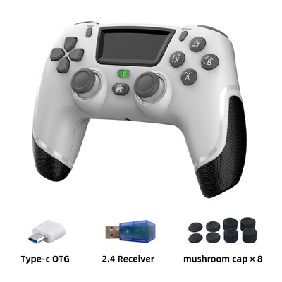 Žaidimų valdiklis, skirtas PS3 PS4 Slim Pro Control PC belaidis žaidimų pultelis skirtas iOS Android mobiliojo telefono vairasvirtė su 6 ašių vibracija