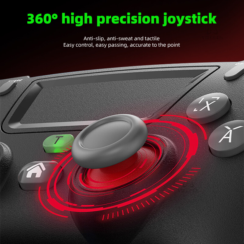 Žaidimų valdiklis, skirtas PS3 PS4 Slim Pro Control PC belaidis žaidimų pultelis skirtas iOS Android mobiliojo telefono vairasvirtė su 6 ašių vibracija