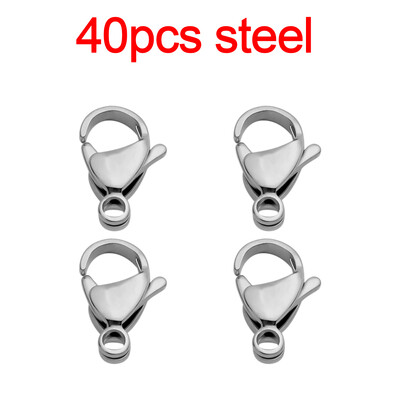 20-40 komada Pozlaćena kopča za jastoga od nehrđajućeg čelika, kopča za narukvicu, ogrlicu, lanac, pribor za izradu nakita.