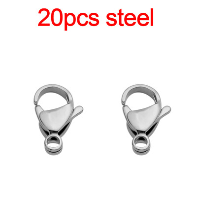 20-40 komada Pozlaćena kopča za jastoga od nehrđajućeg čelika, kopča za narukvicu, ogrlicu, lanac, pribor za izradu nakita.