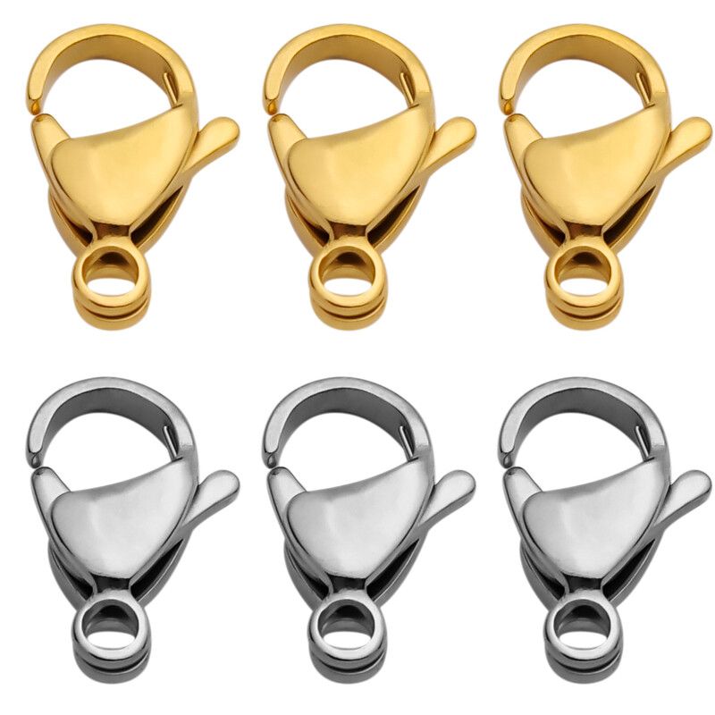 20-40 komada Pozlaćena kopča za jastoga od nehrđajućeg čelika, kopča za narukvicu, ogrlicu, lanac, pribor za izradu nakita.