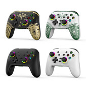 S08 Gamepad video wireless compatibil Bluetooth pentru controler de consolă Switch Pro cu Joyestick cu șase axe pentru PS4 PC Android