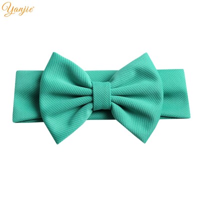 YANJIE 2023 Nová 5-palcová mašle do vlasov, čelenka pre dievčatá, elegantná jarná čelenka do vlasov, gumičky do vlasov pre deti, DIY dievčenské vlasové doplnky, pokrývky hlavy