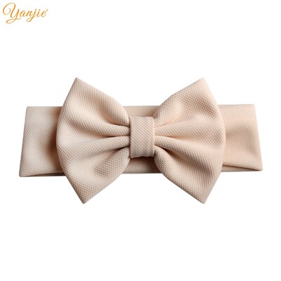 YANJIE 2023 Nová 5-palcová mašle do vlasov, čelenka pre dievčatá, elegantná jarná čelenka do vlasov, gumičky do vlasov pre deti, DIY dievčenské vlasové doplnky, pokrývky hlavy