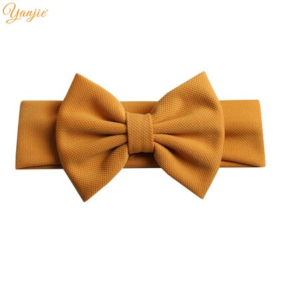 YANJIE 2023 Nová 5-palcová mašle do vlasov, čelenka pre dievčatá, elegantná jarná čelenka do vlasov, gumičky do vlasov pre deti, DIY dievčenské vlasové doplnky, pokrývky hlavy