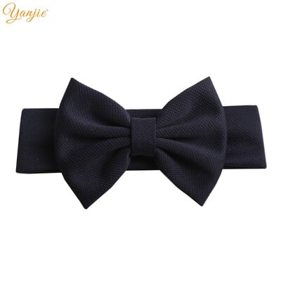 YANJIE 2023 Nová 5-palcová mašle do vlasov, čelenka pre dievčatá, elegantná jarná čelenka do vlasov, gumičky do vlasov pre deti, DIY dievčenské vlasové doplnky, pokrývky hlavy