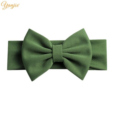 YANJIE 2023 Nová 5-palcová mašle do vlasov, čelenka pre dievčatá, elegantná jarná čelenka do vlasov, gumičky do vlasov pre deti, DIY dievčenské vlasové doplnky, pokrývky hlavy