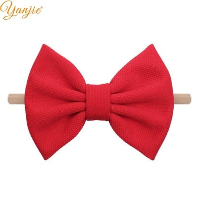YANJIE 2023 Nová 5-palcová mašle do vlasov, čelenka pre dievčatá, elegantná jarná čelenka do vlasov, gumičky do vlasov pre deti, DIY dievčenské vlasové doplnky, pokrývky hlavy