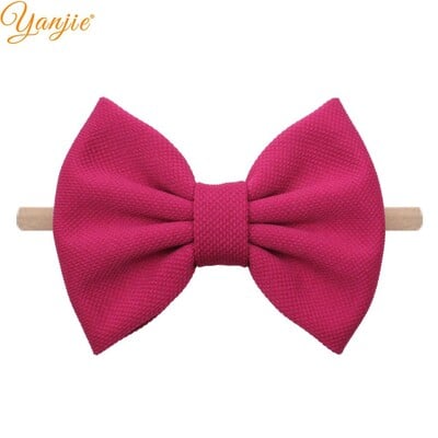 YANJIE 2023 Nová 5-palcová mašle do vlasov, čelenka pre dievčatá, elegantná jarná čelenka do vlasov, gumičky do vlasov pre deti, DIY dievčenské vlasové doplnky, pokrývky hlavy