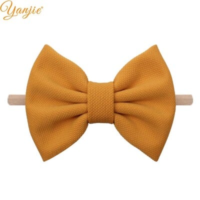 YANJIE 2023 Nová 5-palcová mašle do vlasov, čelenka pre dievčatá, elegantná jarná čelenka do vlasov, gumičky do vlasov pre deti, DIY dievčenské vlasové doplnky, pokrývky hlavy