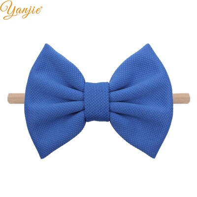 YANJIE 2023 Nová 5-palcová mašle do vlasov, čelenka pre dievčatá, elegantná jarná čelenka do vlasov, gumičky do vlasov pre deti, DIY dievčenské vlasové doplnky, pokrývky hlavy