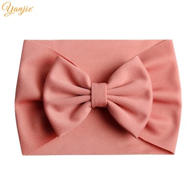 YANJIE 2023 Nová 5-palcová mašle do vlasov, čelenka pre dievčatá, elegantná jarná čelenka do vlasov, gumičky do vlasov pre deti, DIY dievčenské vlasové doplnky, pokrývky hlavy