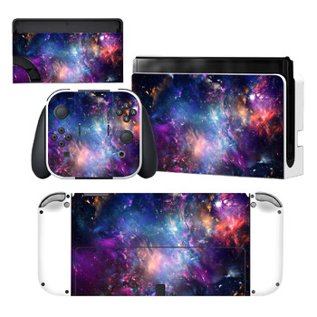 Starry Sky Star Nintendoswitch Skin Cover Sticker Decal за Nintendo Switch OLED конзола Joy-con Controller Dock Vinyl