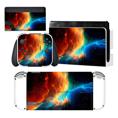 Αυτοκόλλητο αυτοκόλλητο καλύμματος δέρματος Starry Sky Star Nintendoswitch για Nintendo Switch OLED κονσόλα Joy-con Controller Dock Vinyl