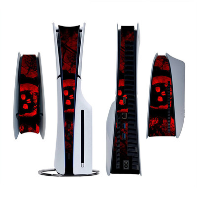 Skin Sticker for PlayStation 5 Slim PS5 Slim Disc Version & Digital Version Console Decoration Strip Center Αυτοκόλλητα Skins Decal