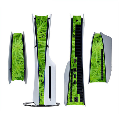 Skin Sticker for PlayStation 5 Slim PS5 Slim Disc Version & Digital Version Console Decoration Strip Center Αυτοκόλλητα Skins Decal