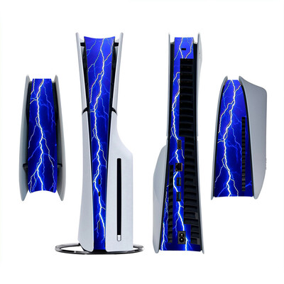 Skin Sticker for PlayStation 5 Slim PS5 Slim Disc Version & Digital Version Console Decoration Strip Center Αυτοκόλλητα Skins Decal