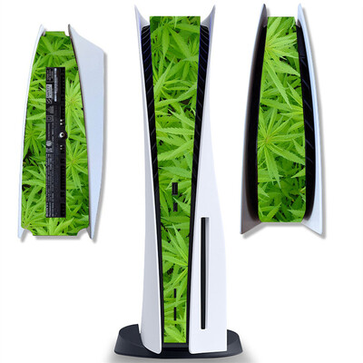 Samolepka na strednú časť pre PlayStation 5, PS5, verzia pre disk a digitálnu verziu konzoly, univerzálny dekoračný prúžok, stredové nálepky