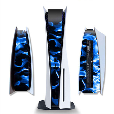 Samolepka na strednú časť pre PlayStation 5, PS5, verzia pre disk a digitálnu verziu konzoly, univerzálny dekoračný prúžok, stredové nálepky