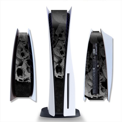 Samolepka na strednú časť pre PlayStation 5, PS5, verzia pre disk a digitálnu verziu konzoly, univerzálny dekoračný prúžok, stredové nálepky