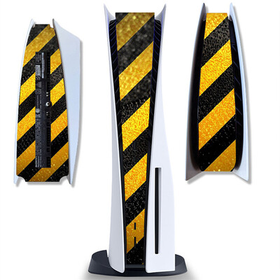 Samolepka na strednú časť pre PlayStation 5, PS5, verzia pre disk a digitálnu verziu konzoly, univerzálny dekoračný prúžok, stredové nálepky