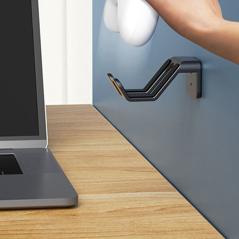 Mängukontrolleri peakomplekti riputatava aluse hoidik Seinale kinnitatav kuvariiul Universaalne hoiustamisriiulihoidik PS4 jaoks Xbox Switch Pro jaoks