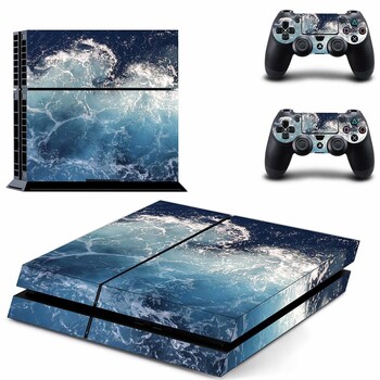 Marble Stone PS4 Стикери Play station 4 Skin PS 4 Sticker Decal Cover For PlayStation 4 PS4 Console & Controller Skins Vinyl