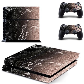 Marble Stone PS4 Стикери Play station 4 Skin PS 4 Sticker Decal Cover For PlayStation 4 PS4 Console & Controller Skins Vinyl