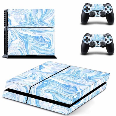 Marmora akmens PS4 uzlīmes Play Station 4 apvalks PS 4 uzlīmes uzlīmes vāciņš PlayStation 4 PS4 konsolei un kontroliera apvalki, vinils