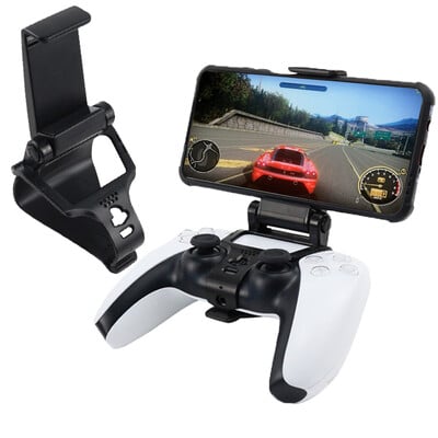 Stalak za mobilni mobitel za PS5 Kontroler Gamepad Dodaci Smart Grip Montažni nosač Odijelo za PS5 s podesivom širinom